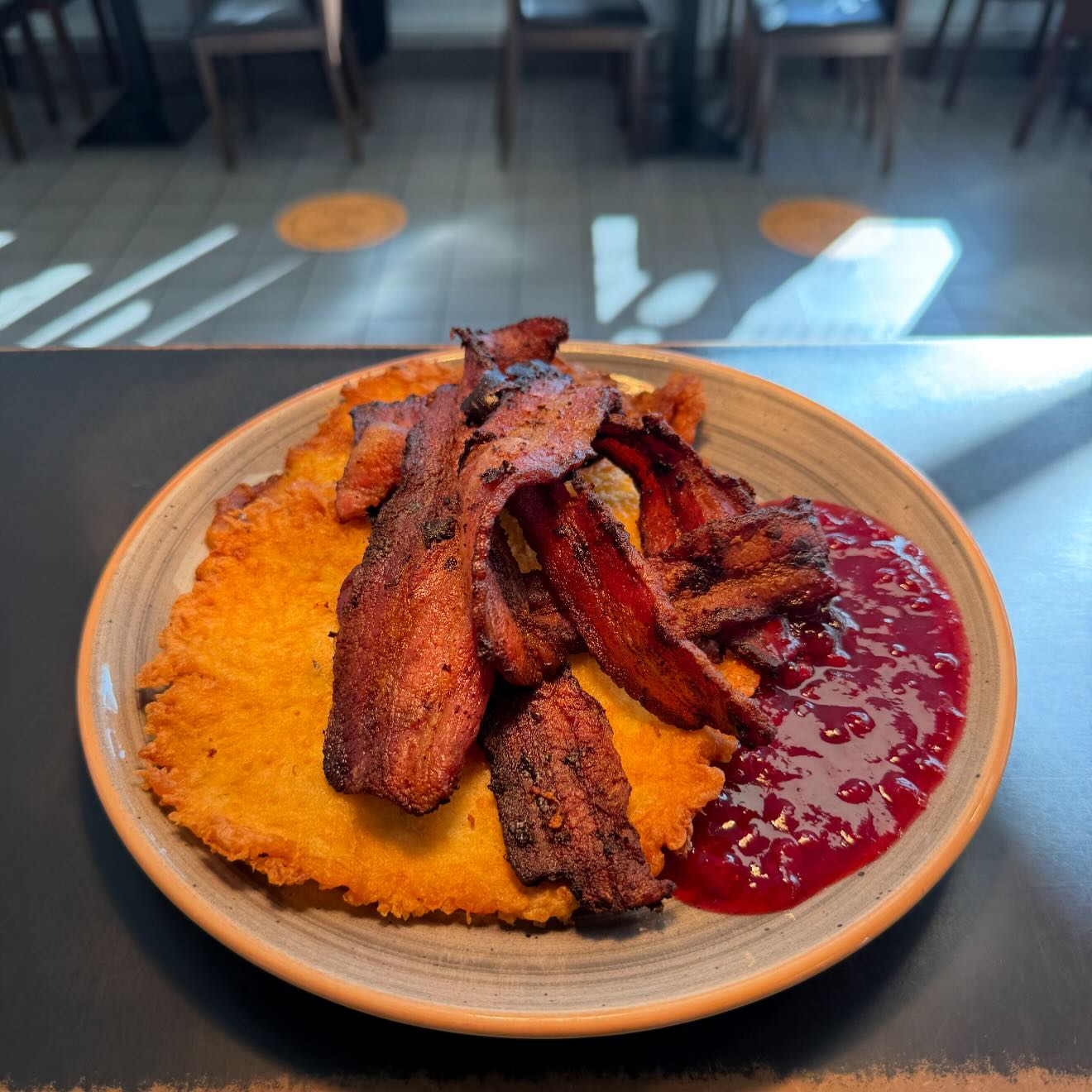 Raggmunk med bacon
