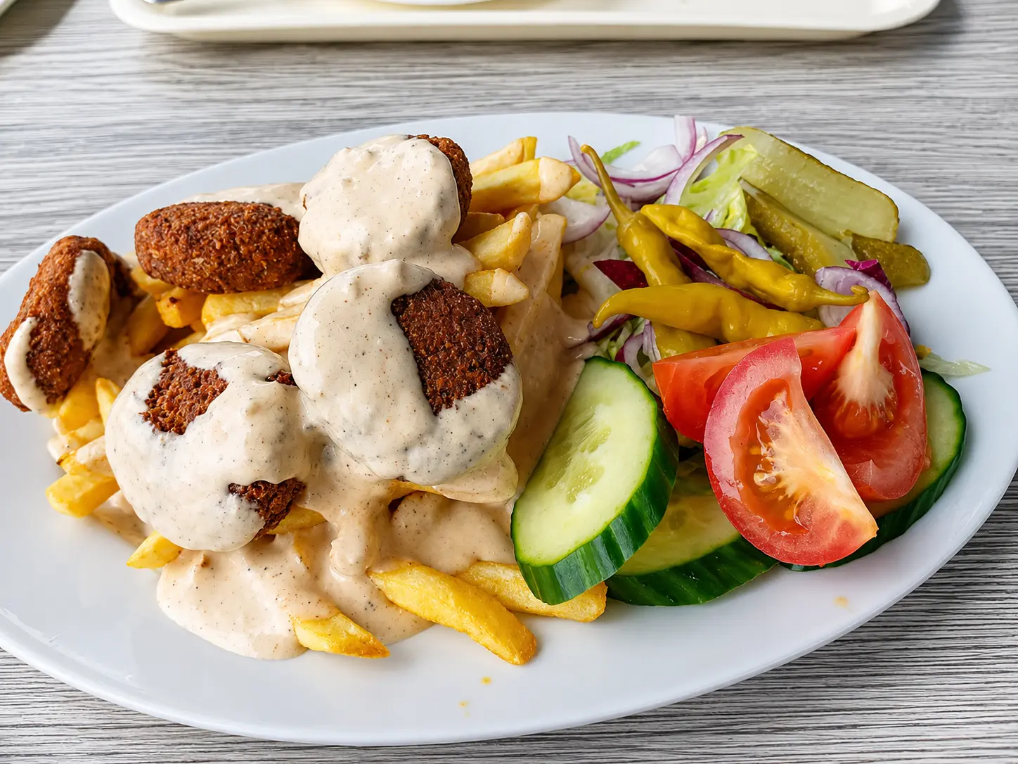 Falafeltallrik